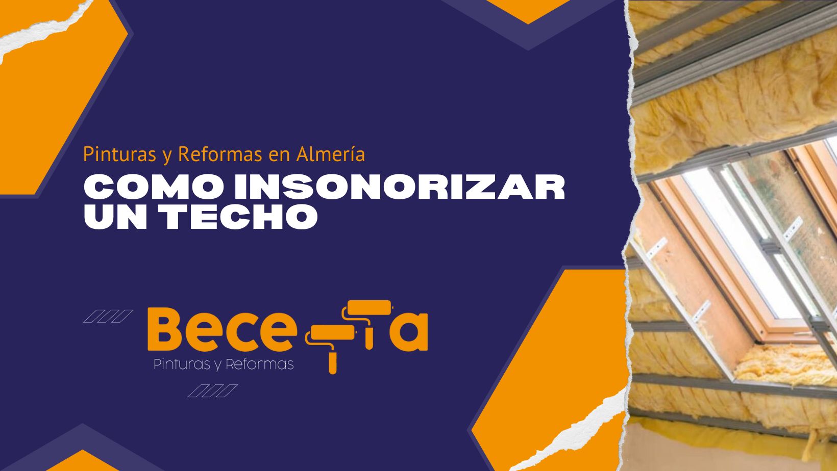 como insonorizar un techo