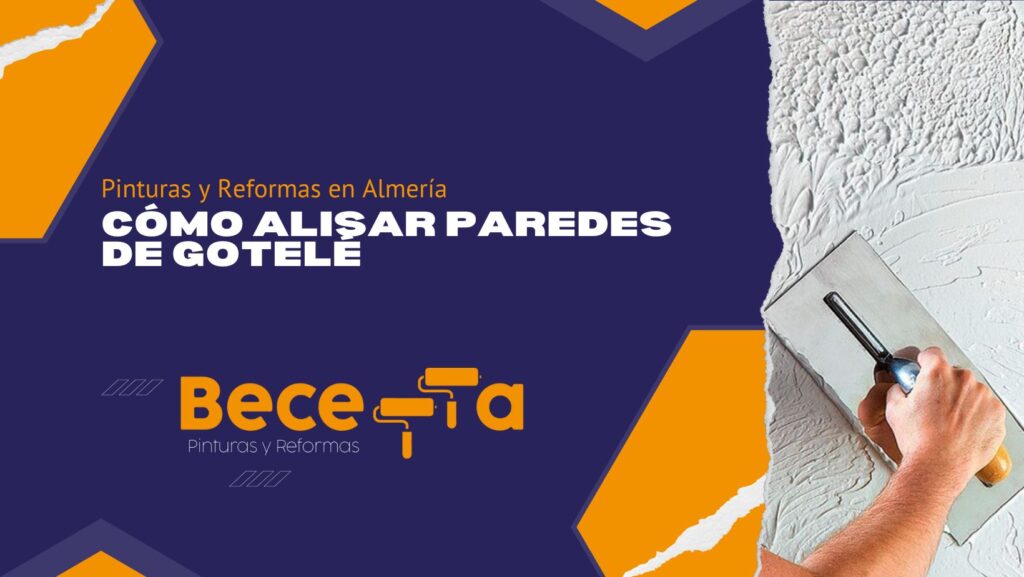 Como alisar paredes de gotele